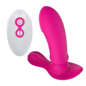 Waterproof wireless remote control vibrator rechargeable female sex toy