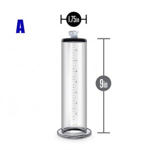 (Only for USA) Cylinder for Penis Pump Acrylic Vacuum Penis Enlarge with Valve Design