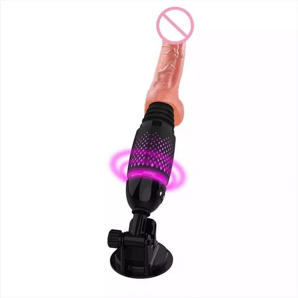 Auto Thrust Dildo G Spot Vibrator With Sucker Dildo Sex Toy Adult Anal Vibrator