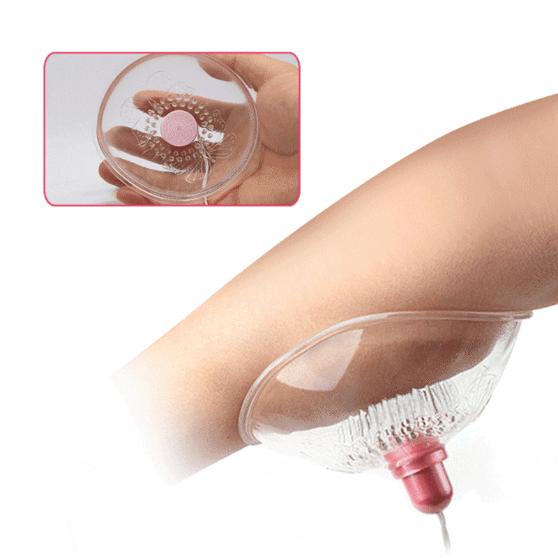 Sucking Nipple Massager Breast Enhancement Rotating Stimulator Sex Vibrators