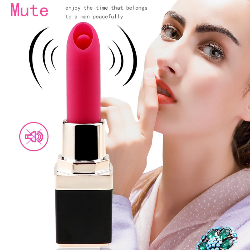 Portable 10 Speeds Mini Lipstick Vibrator Recharge Bullet G-spot  Massage Clitoris Stimulator