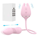 Vibrating Egg Nipple Clit Clip Vibrator Sex Toys For Women Telescopic