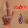 Realistic Finger Vibrator Dildo For Women With Heating Rotating Remote Control Clitoris Vibration