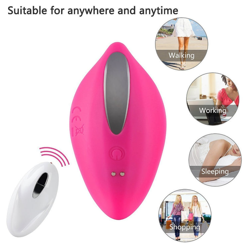 Wireless remote control panty vibrator portable vibrating egg clitoral stimulator