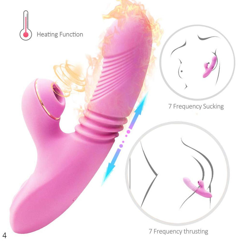Clitoris suction cup vibrator spot dildo thrust vibrator 18-year-old female products