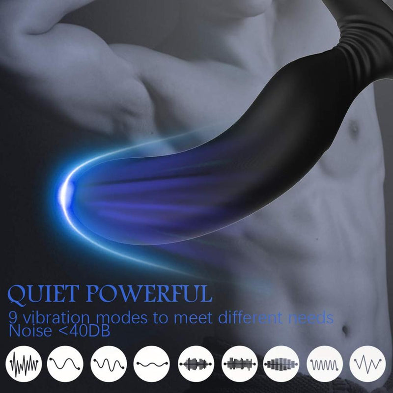 Vibrator For Men And Couples Anal Sex Toys Prostate Massager Male Vibrators Penis Ring