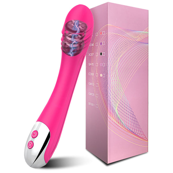 Powerful G-Spot Dildo Vibrator Soft Silicone Female Vagina Clitoris Stimulator Massager