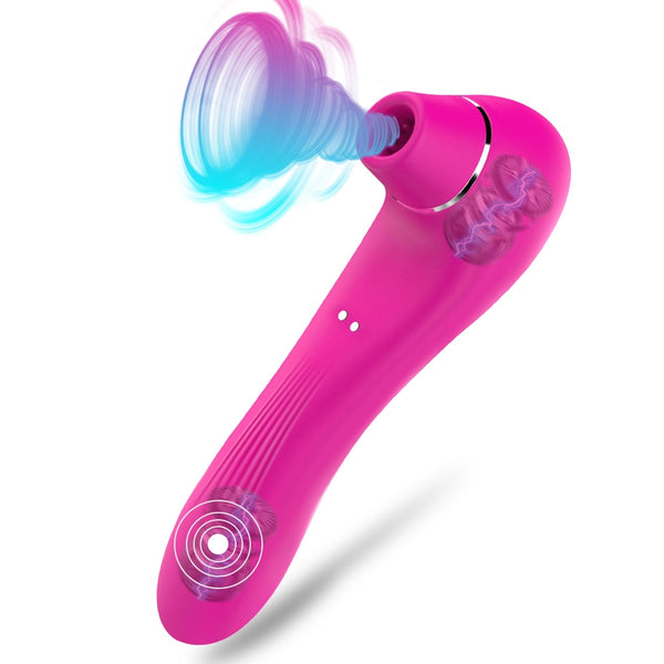 Sucking G-spot Vibrator Sex Toy Clit Sucker Nipple Clit Stimulator