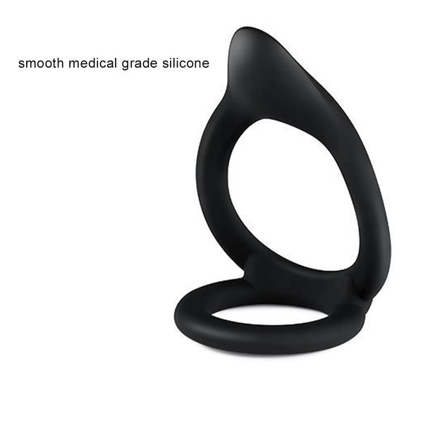 Male Penis Ring Long-Lasting Delayed Ejaculation Erection Sex Toy Male Penis Enlargement Ring