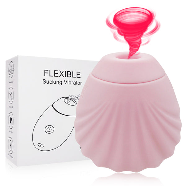 Shell Vagina Sucking Vibrator Nipples Sucker Mouth Licking Clit Stimulation Female Sex Toys