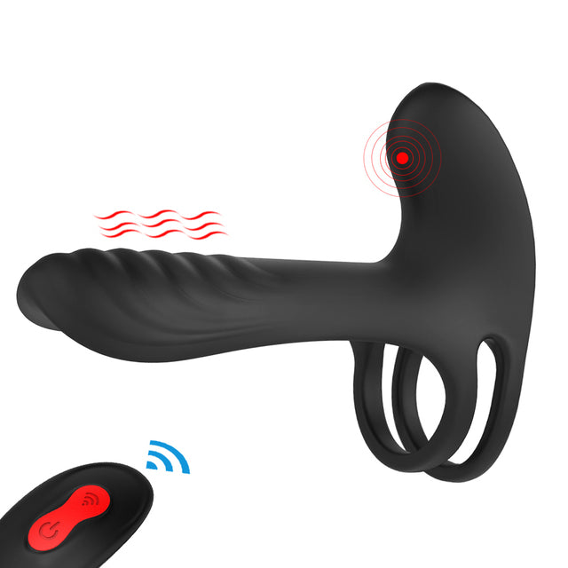 G Spot Vibrator Penis Vibrating Cock Ring Vagina Clitoris Stimulator Man Masturbator