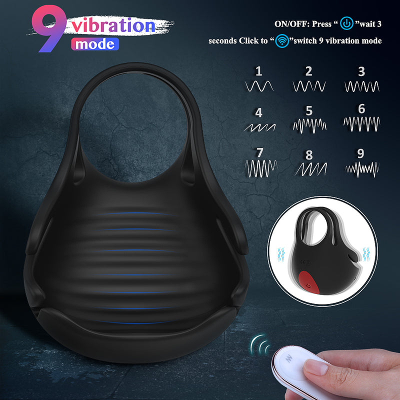 Penis Ring Vibrator for Men Penis Massager Ring Dildo Sex Toys