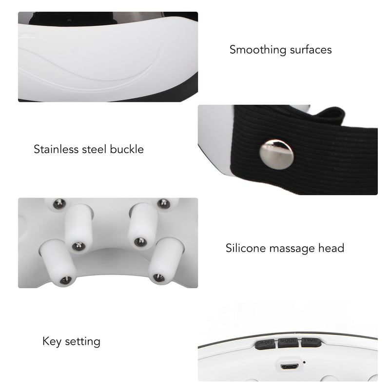 Soniker Massage apparatus for eyes USB charging eye massager, vibrating charging eye massager, magnetic eye massager, eye care device