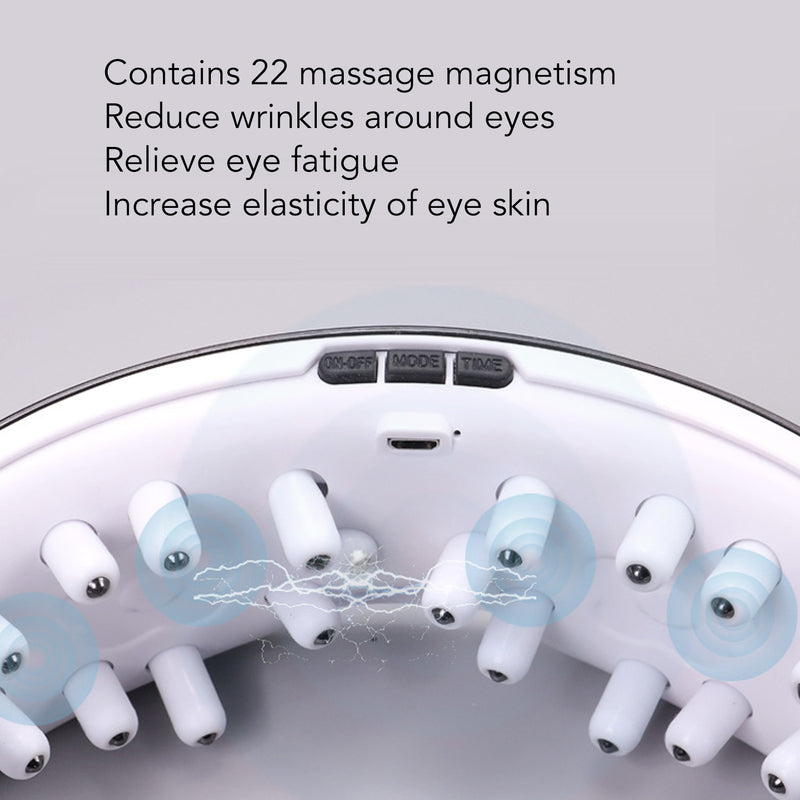 Soniker Massage apparatus for eyes USB charging eye massager, vibrating charging eye massager, magnetic eye massager, eye care device