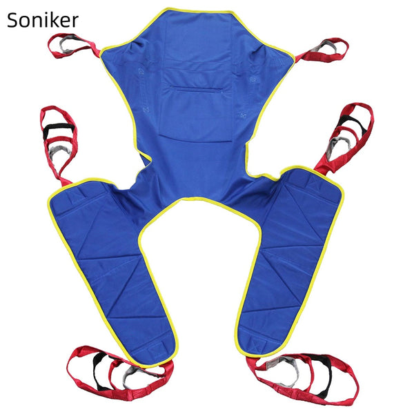 Soniker Slings Securely Transfer Elderly & Patients up to 500 lbs with Comfortable Full Body Lift Sling - Breathable and Featuring Multiple Handles