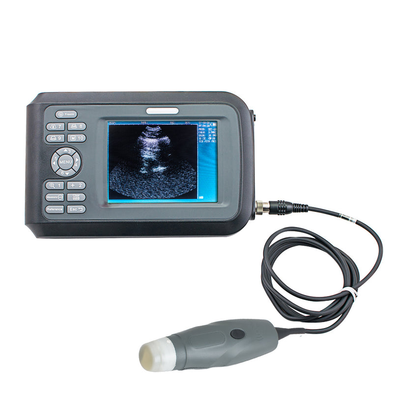 Soniker Ultrasound apparatus for veterinary use Portable Ultrasound Scanner: Handheld, WristScan, Sector Probe for Pregnancy Check on Farm Animals - Digital Imaging at Your Fingertips