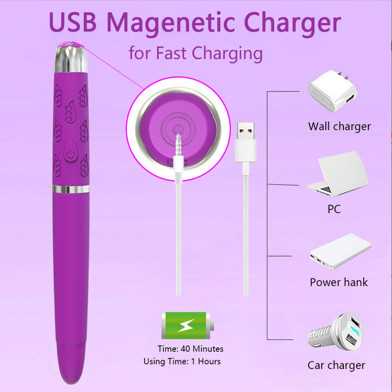 Soniker Sex toys Trendy pen, av vibration stick, strong vibration, instant trendiness, soft and numb massage, women's masturbation toy, sex toy, adult products