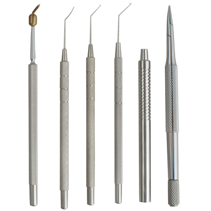 Soniker Surgical instruments and apparatus Eyes Surgical Tool Set for Precise Cataract Intraocular Lens Implantation Surgery - 21pcs of High-Quality Stainless Steel Instruments with CE Certification - Amazon's Newest Surgical Tool Kit
