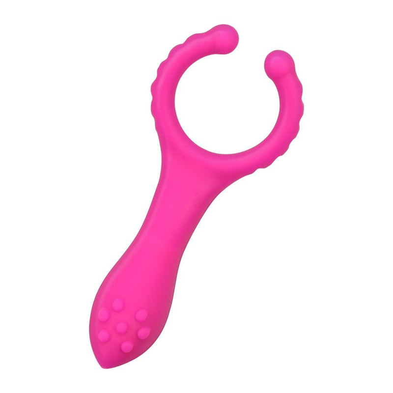 Experience Ultimate Pleasure with our Lightweight and Portable Rose Red Vibrating Egg and Breast Clip Set - Made with Food-Grade Silicone, Waterproof and Easy to Clean - Perfect for Adults, Female Sex Toys