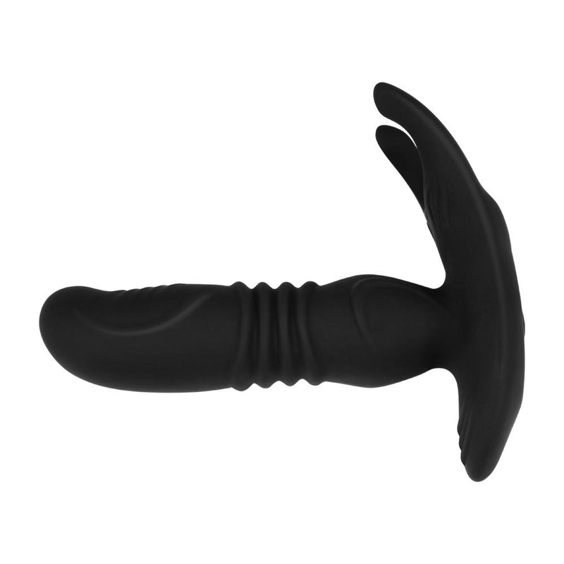 Experience Unmatched Pleasure with our Ergonomic, Safe Material Remote Control Prostate Vibrators - Perfect for Multiple Stimuli and 10 Frequencies - Good Quality Black Sex Toy for Men