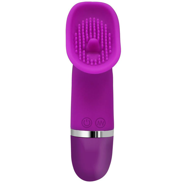 Experience Intense Orgasms with Purple Tongue Vibrator Sex Stimulator - Perfect Silicon Clitoris Licking Tool for Women's Ultimate Pleasure