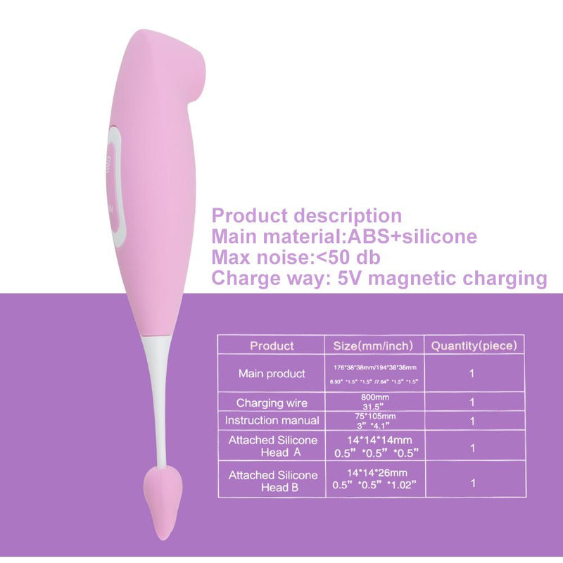 Experience Intense Pleasure with our Pink Silicone USB Charging Sucking Vibrator Masturbator - 7 Suctions & 7 Vibrations, Perfect for Female Couple Sex Toys