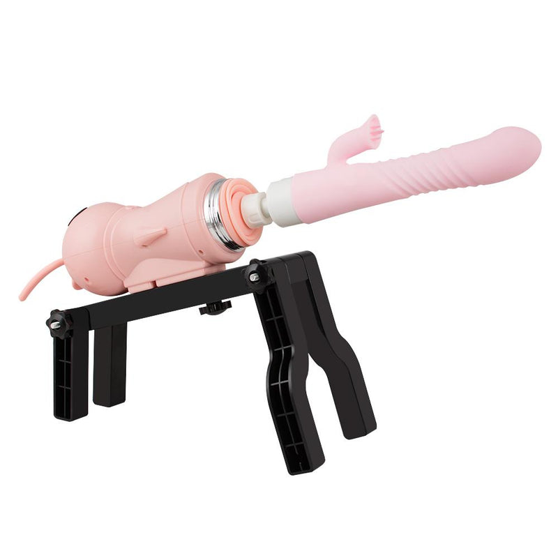 Experience Ultimate Pleasure with our Telescopic Vibrating 3-in-1 Female Masturbator - Featuring Intelligent Heating and Retractable Dildo for Mind-Blowing Sensations