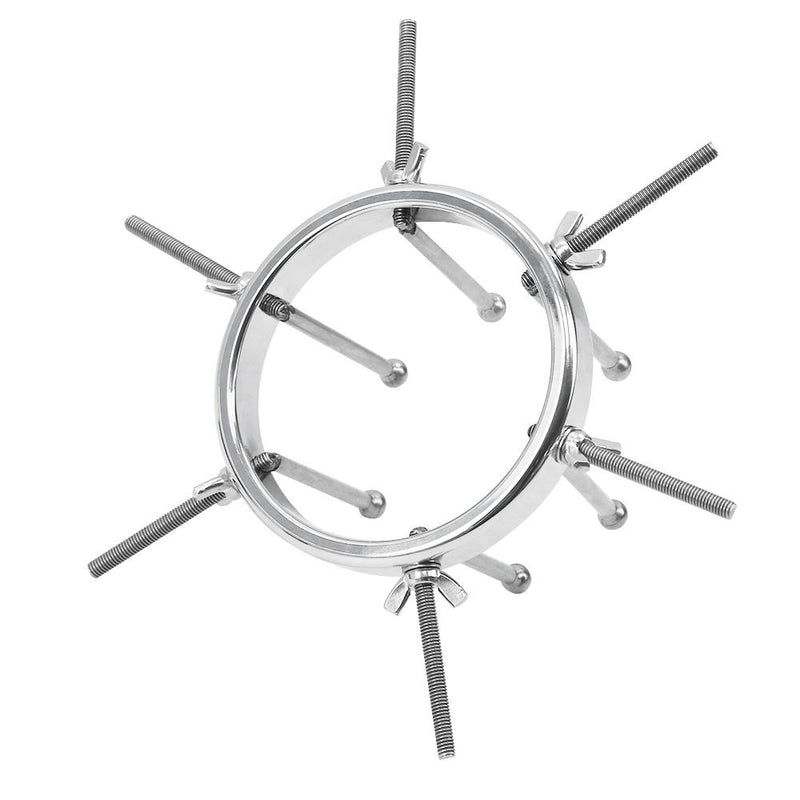 Ultimate Pleasure Combo: Metal Spreader with Anal, Anus, Vaginal and Butt Plug Device - Perfect for Men and Women to Explore New Heights of Sensational Bliss