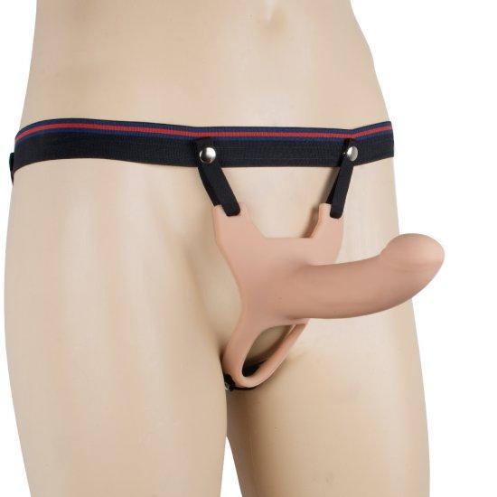 Waterproof Strap-On Dildo G-spot Anal Lesbian Woman Gay Sex Toy