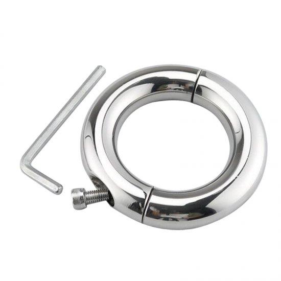 Stainless Steel Man’s cock Rings Enhancer Chastity Rings with Wrench and screw
