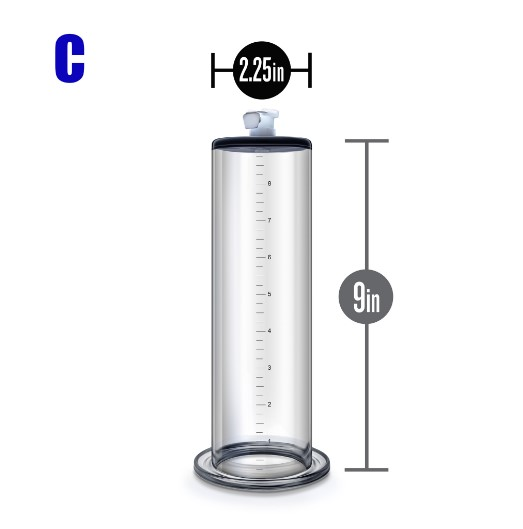(Only for USA) Cylinder for Penis Pump Acrylic Vacuum Penis Enlarge with Valve Design