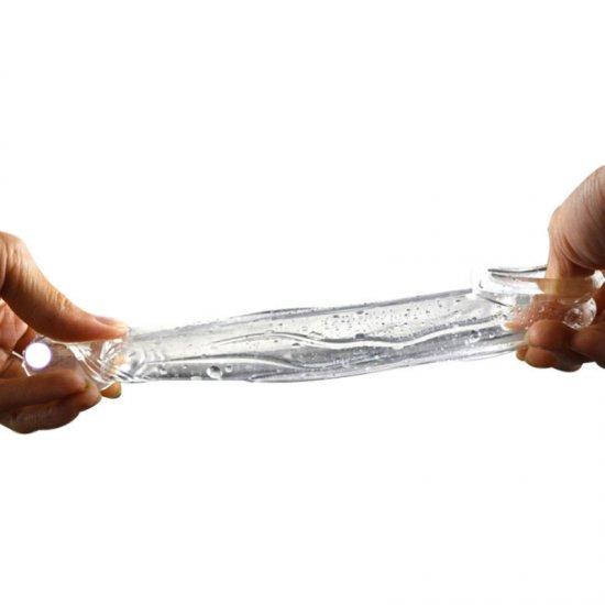 Penis Enlargement Sleeve Silicone Enlargement Reusable Condom