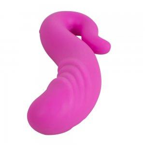 Vibrating stick massager silicone waterproof and rechargeable
