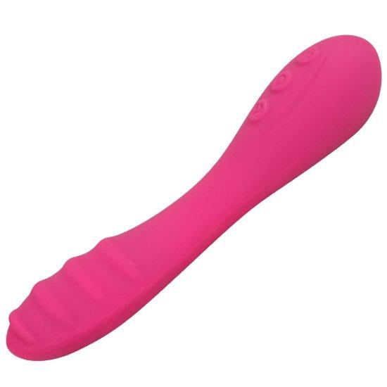 Heating Vibrator Waterproof USB Charging G-Spot Vibrating Dildo