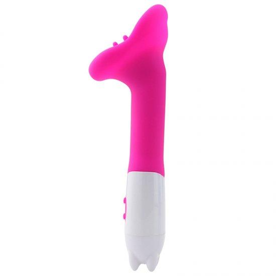 Silicone oral vibrator vaginal nipple stimulation massager