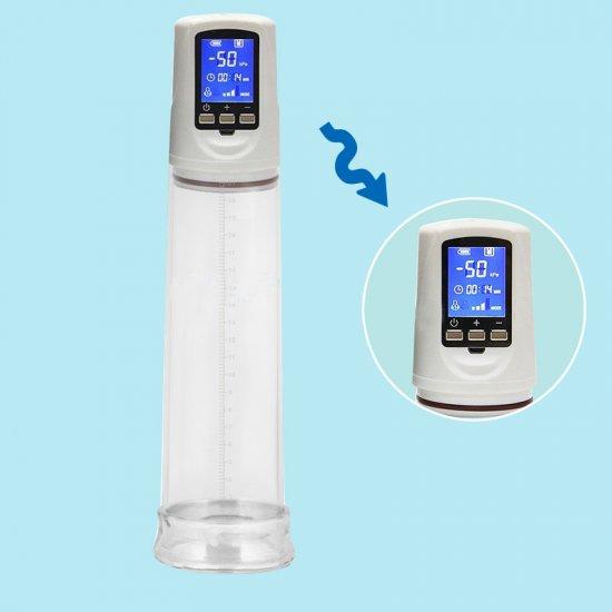 (Only for USA)Large screen digital display electric beginner male penis pump