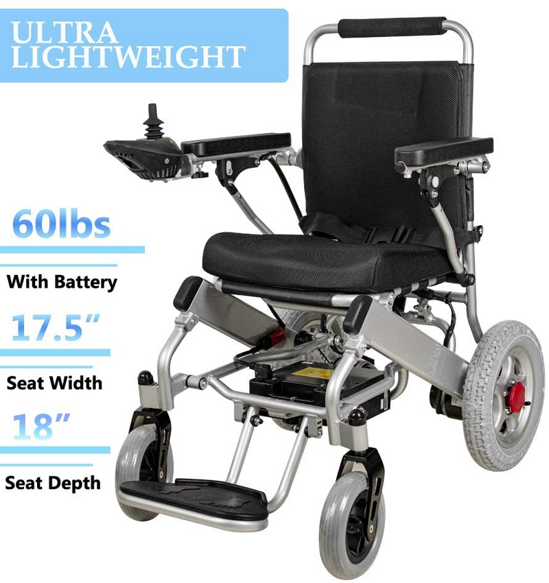 Soniker Lightweight Folding Electric Power Wheelchair
