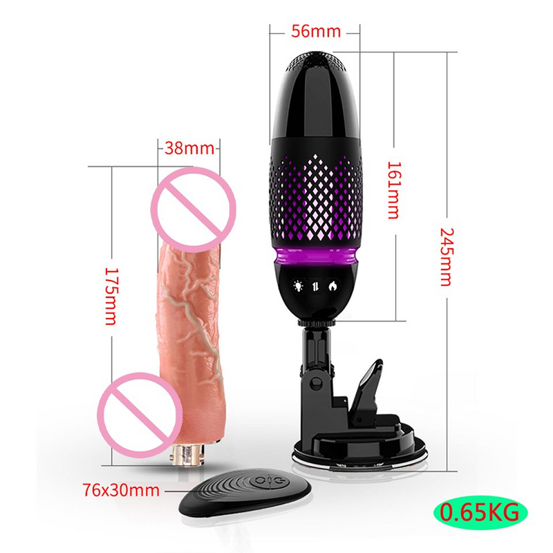 Auto Thrust Dildo G Spot Vibrator With Sucker Dildo Sex Toy Adult Anal Vibrator