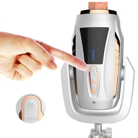 Wireless Magnetic Charging Automatic Sex Machine Telescopic Dildo Vibrator