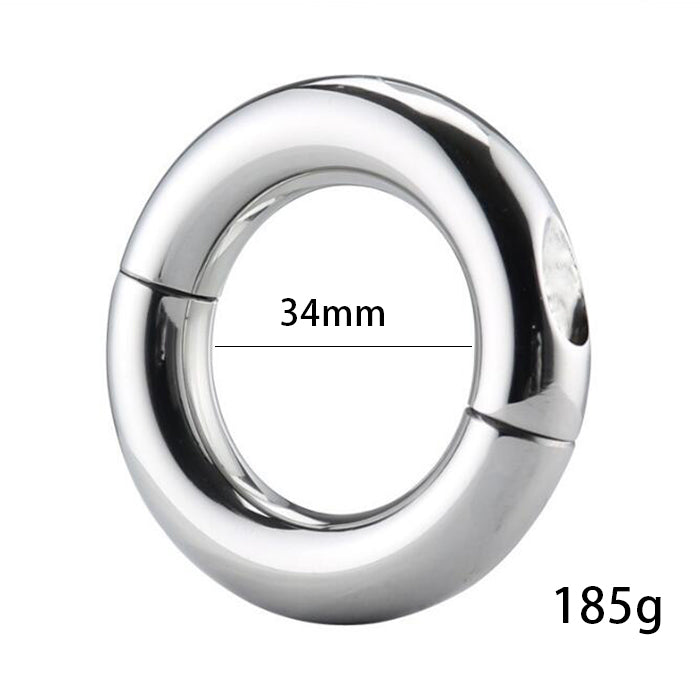 Lockable Stainless Steel Penis Stretcher Metal Ball Enhancer Heavy Weight