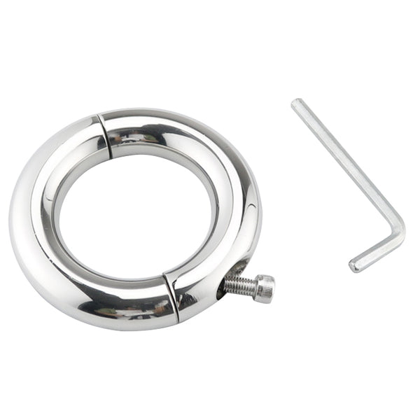 Lockable Stainless Steel Penis Stretcher Metal Ball Enhancer Heavy Weight