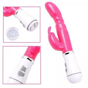 Waterproof multi-speed vibrator double G point massager
