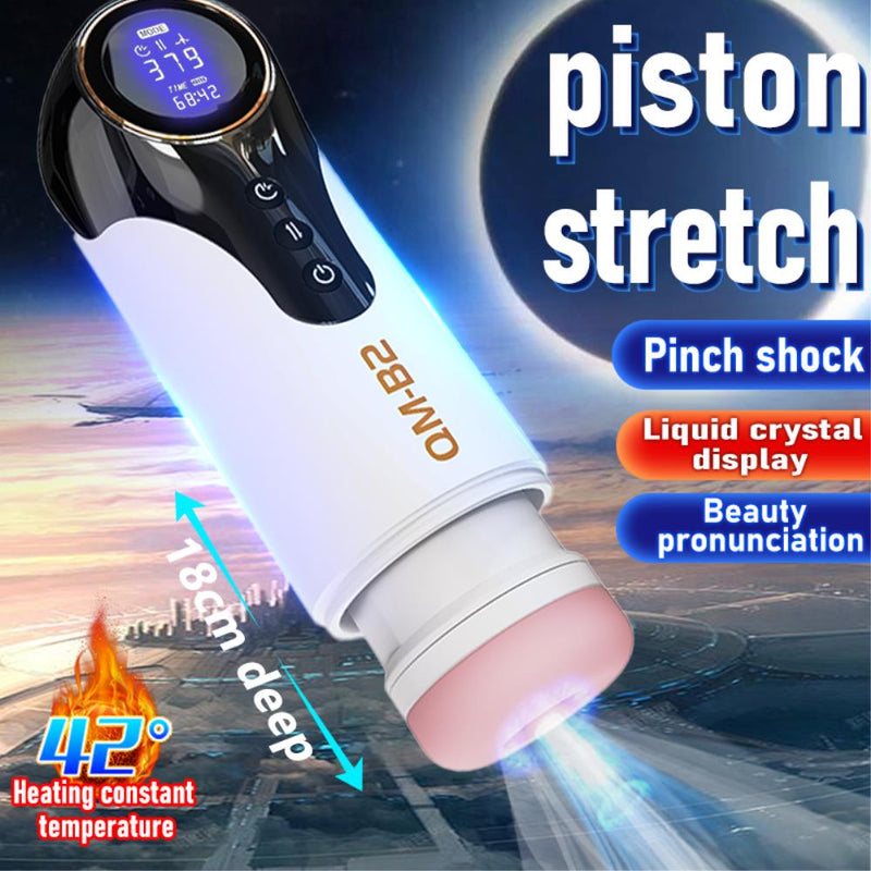 Airplane Cup  Electric Automatic Super Endur Artificial Realistic Vagina Male Penis Glans Trainer Masturbator Sex Tooys for Man