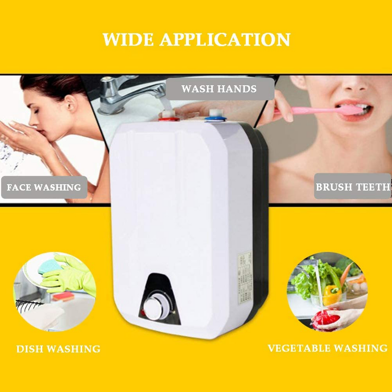 Soniker 8L Mini-Tank Electric Water Heater 110V Indoor Electrical Hot Water Heater