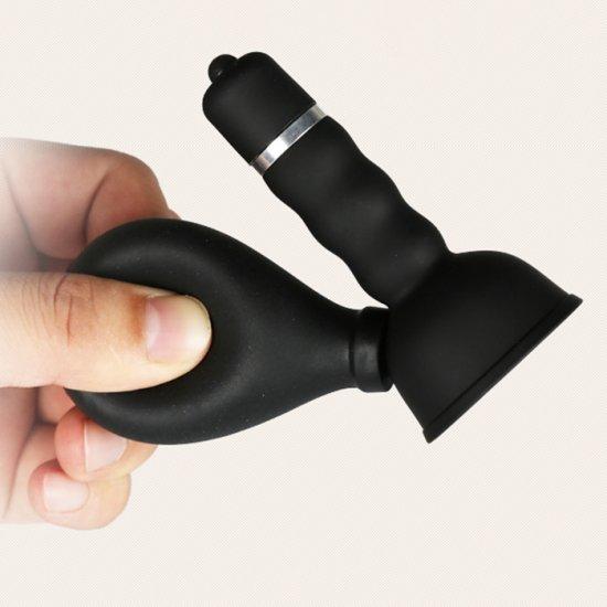Breast massager enhancer vacuum nipple suction cup stimulator