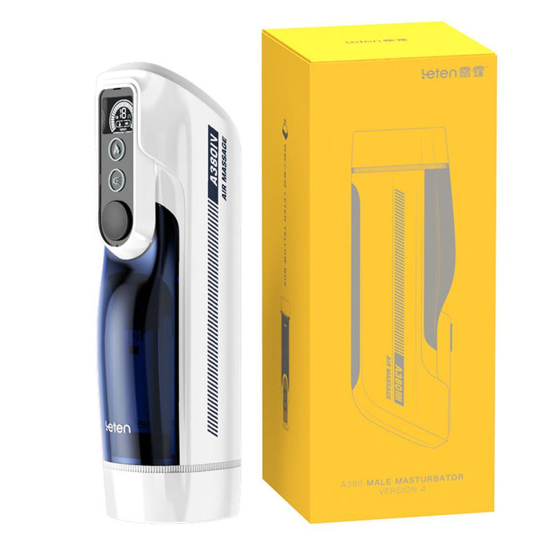 Heating Moaning Sex Machine For Man Masturbation A380 IV Automatic Piston Telescopic Male Masturbator