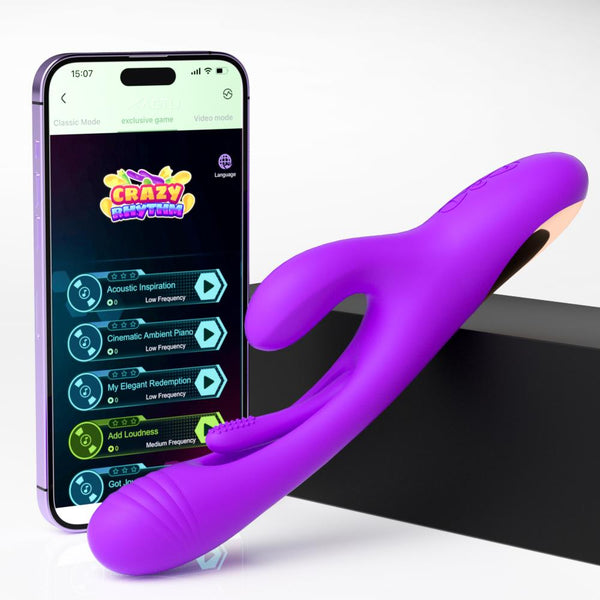 APP Bluetooth Control Rabbit Vibrator for Women