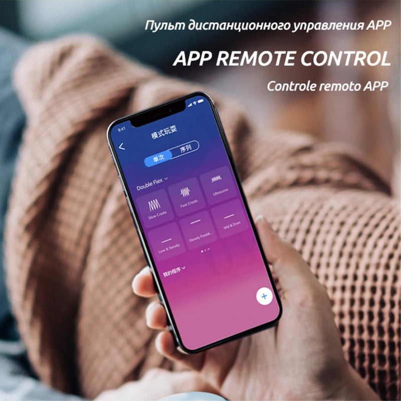 APP Remote control rabbit vibrator super power vibration G-spot clitoral vibrator
