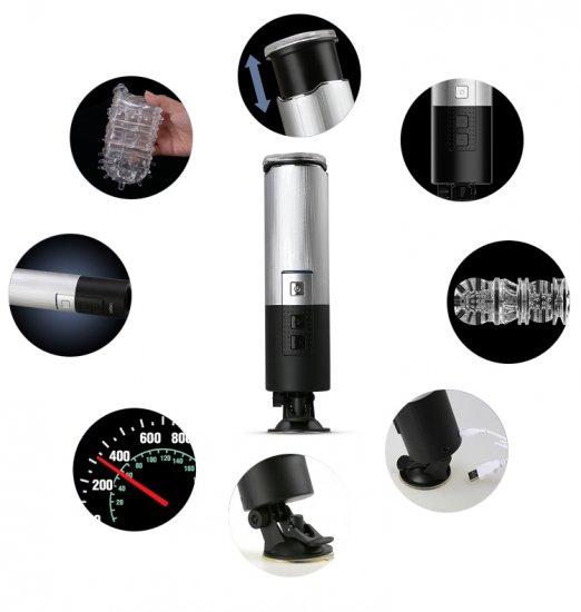 Men Masturbator Automatic Hands-Free Vaginal Pussy Stroker Meat Cup