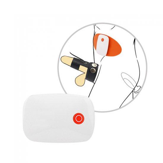 Smart APP wireless remote control penis ring stimulation massage vibration sleeve